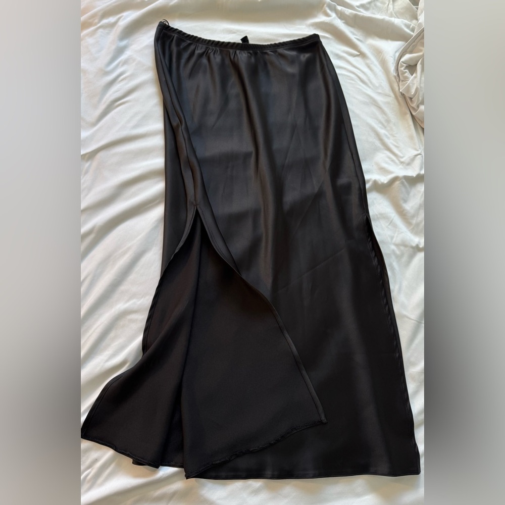 River Island satin skirt